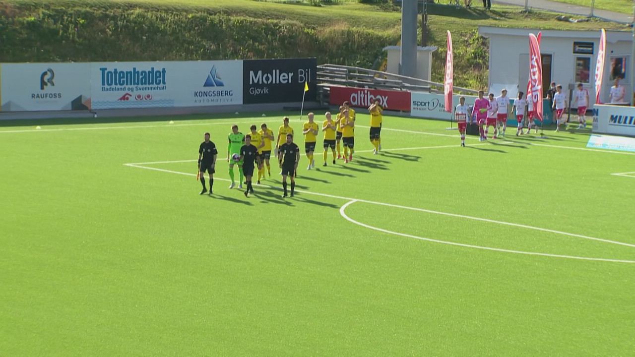 Raufoss - Fredrikstad 0-1